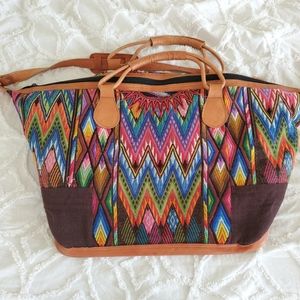 Huipil Weekender bag